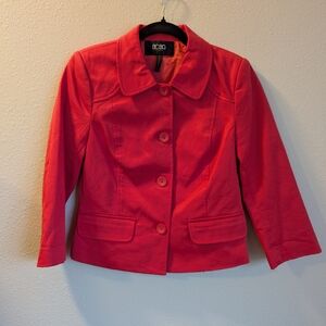 NWT BCBG Paris Coral Blazer Size 4